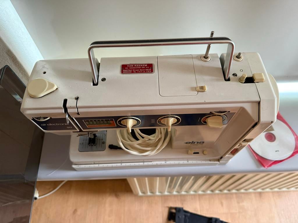 Elna Air Electronic SU Naaimachine - Zwitserse kwaliteit, Ophalen, Gebruikt, Naaimachine, Overige merken
