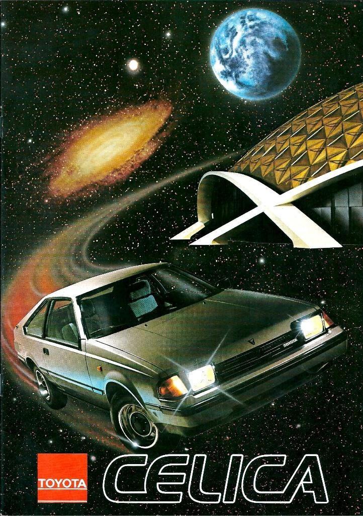 Folder Toyota Celica 1982, Ophalen of Verzenden, Gelezen, Toyota
