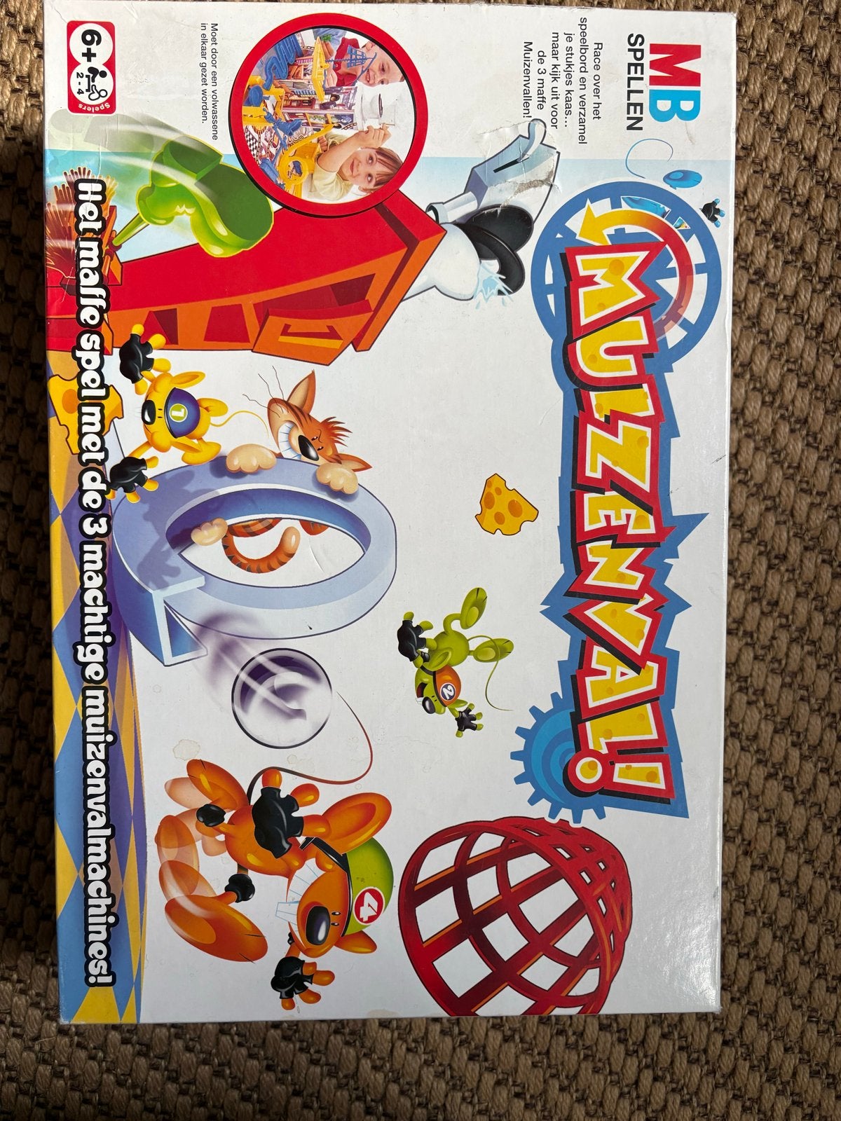 Muizenval Bordspel - Klassiek Spelplezier voor het Hele Gezi, Ophalen of Verzenden, Gebruikt, Jongen of Meisje