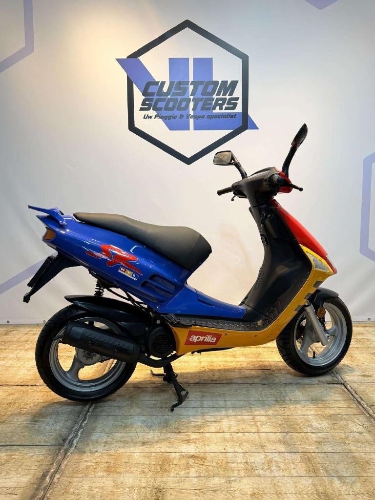 Aprillia SR 50 Viper (RTL Television) 45km brom scooter, SR 50, Ophalen of Verzenden, Zo goed als nieuw, 7005AM