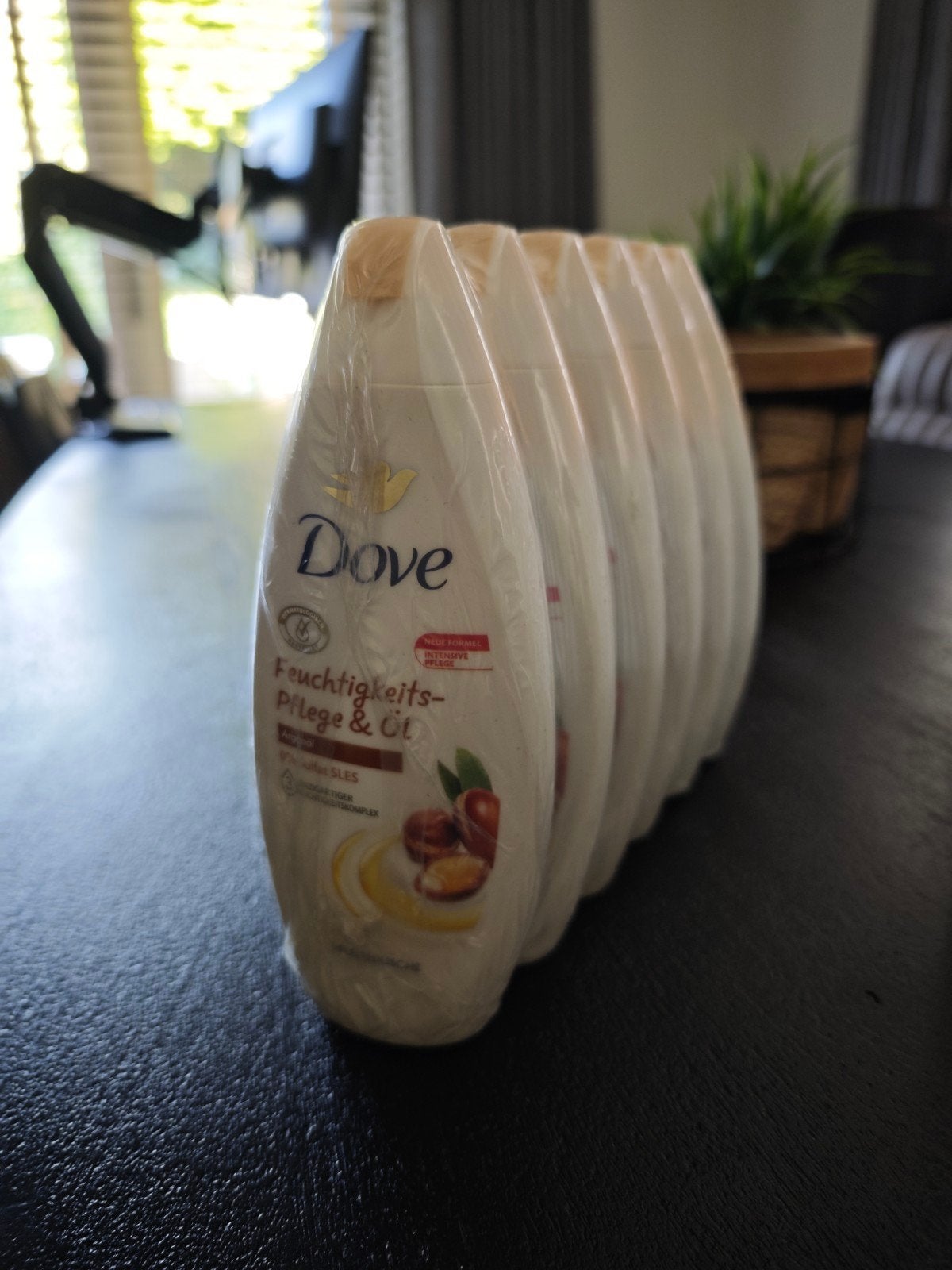 6x Dove douchegel Arganöl, Sieraden, Tassen en Uiterlijk, Ophalen of Verzenden, Nieuw, Bad & Douche