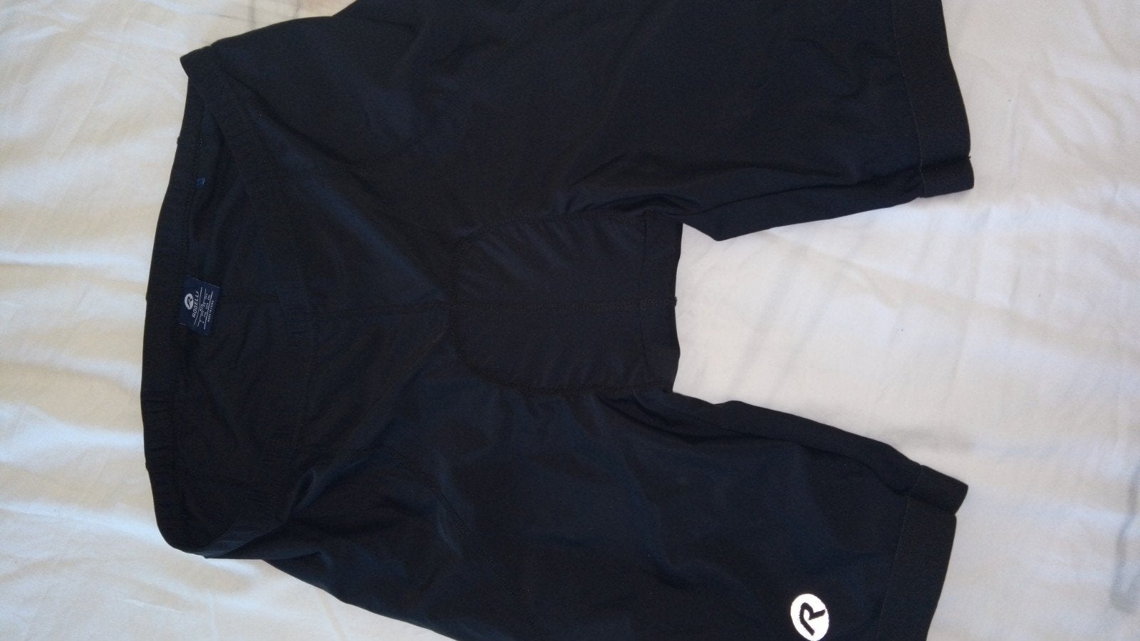 Rogelli fietsbroek kort mt 2xl zgan, Overige maten, Zo goed als nieuw, Hardlopen of Fietsen, Zilver