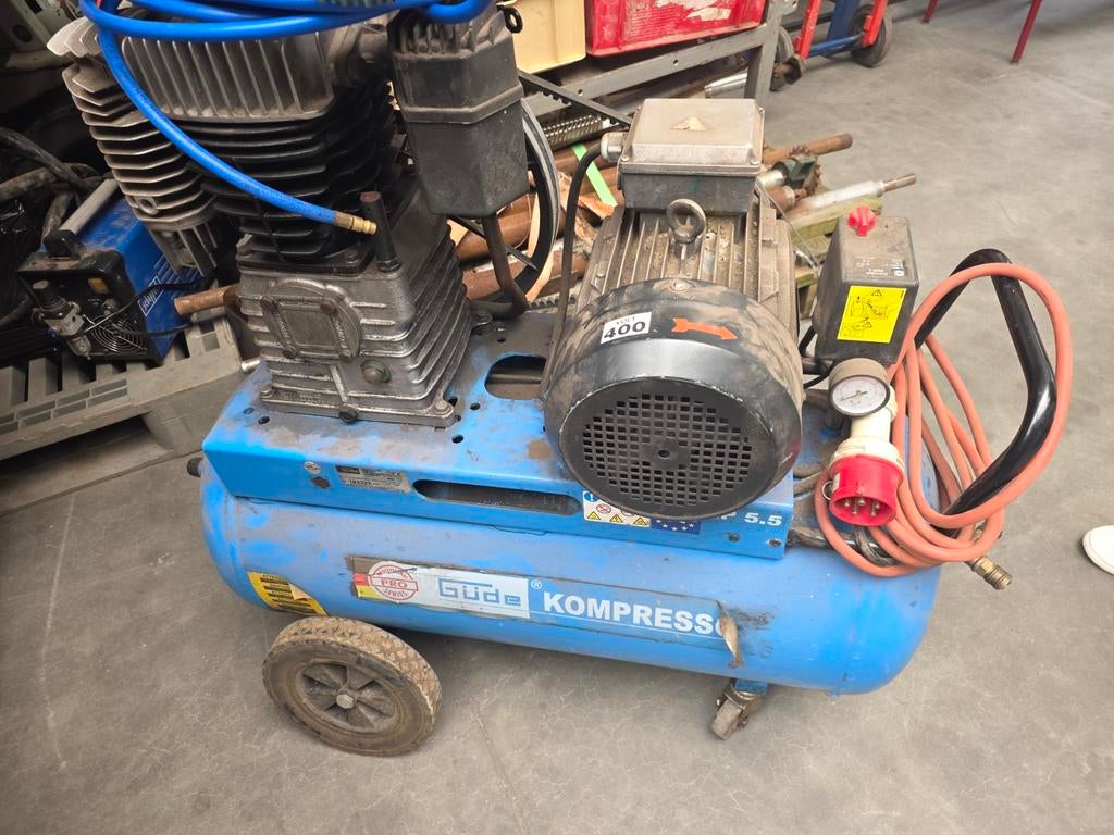 Gude Kompressor 805/10/100 PRO - Krachtige Luchtcompressor, Ophalen