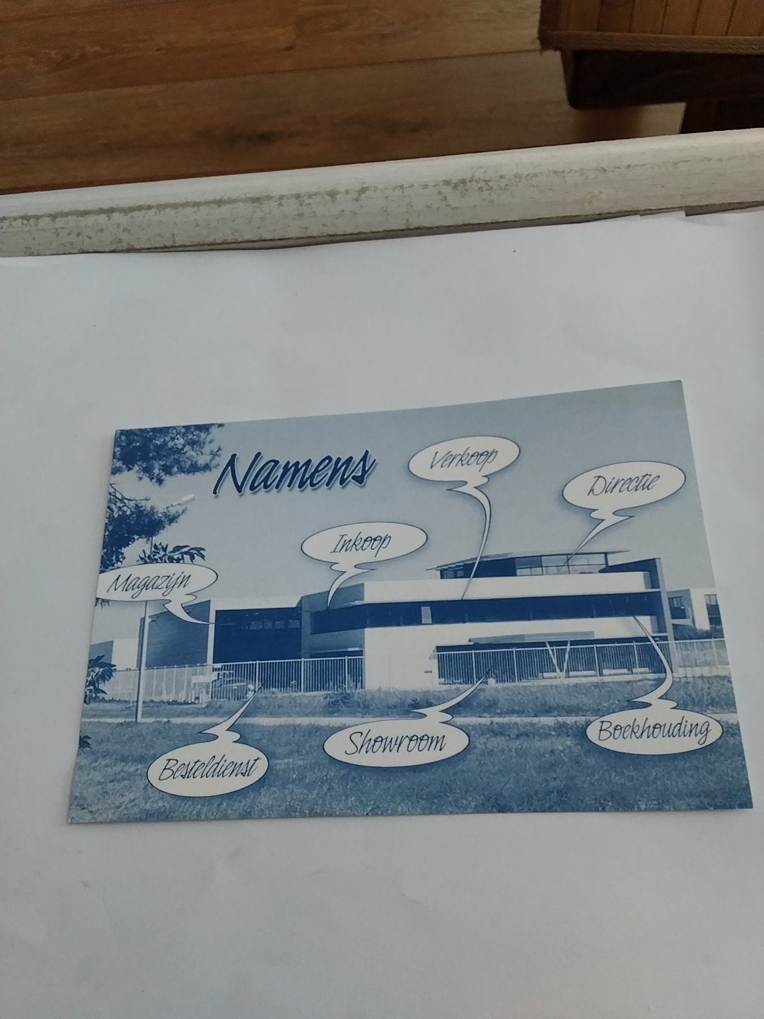 Ansichtkaart 'Namens' Boeren Medical Tilburg, Ophalen of Verzenden, 1980 tot heden