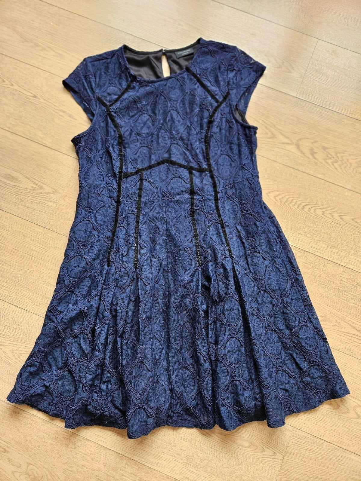 Jurk merk Yessica maat 46, Blauw, Yessica, Maat 46/48 (XL) of groter, Ophalen of Verzenden