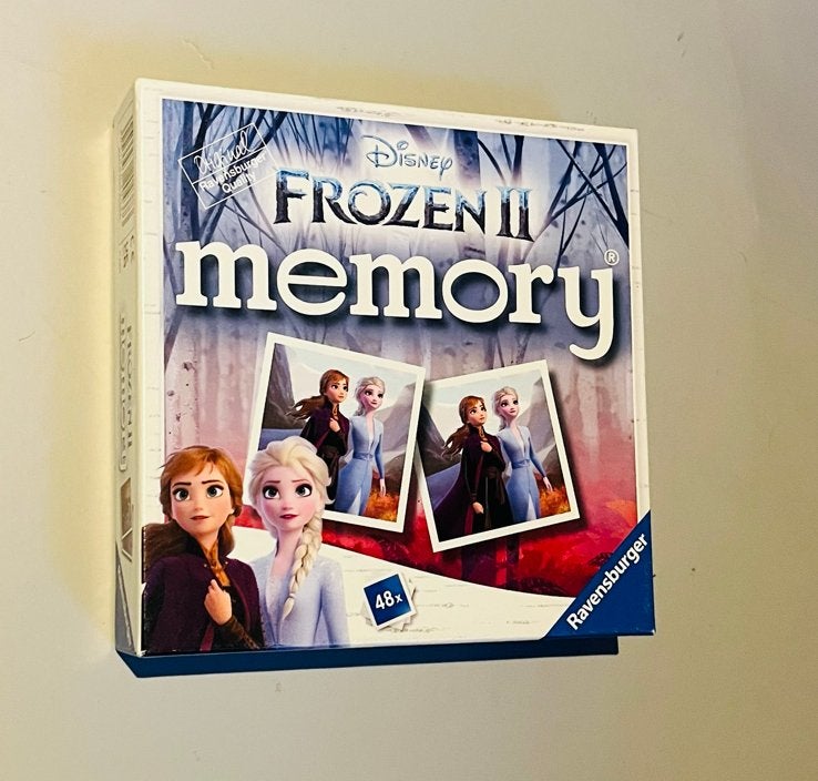 Disney Frozen II Memory spel, Een of twee spelers, Ophalen, Zo goed als nieuw