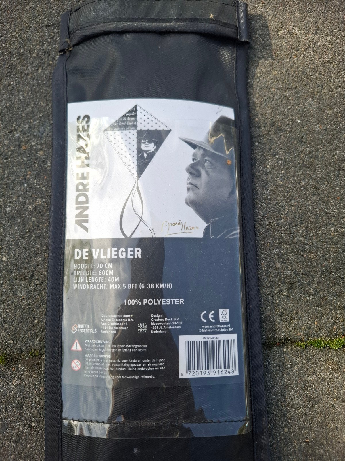 Andre Hazes Vlieger - Nieuw in verpakking, Ophalen of Verzenden, Nieuw, Eenlijns, Vlieger