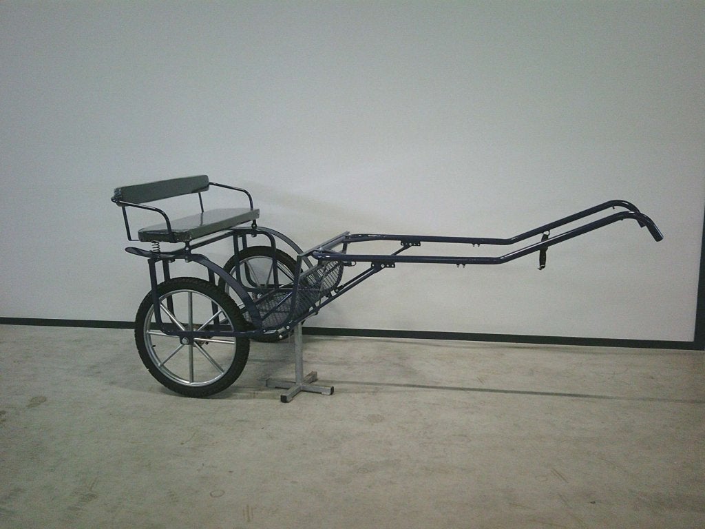 Nieuwe Sulky Oxer geremd. Donker blauw. 21 inch. AANBIEDING, Niet ingevuld, Pony, Niet ingevuld, Nieuw