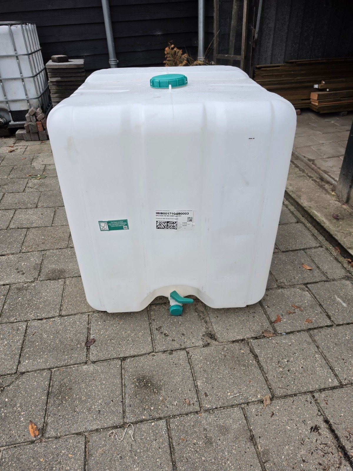 ibc binnenwerk/blaas  1000 liter, Tuin en Terras, Regentonnen, 150 liter of meer, Ophalen
