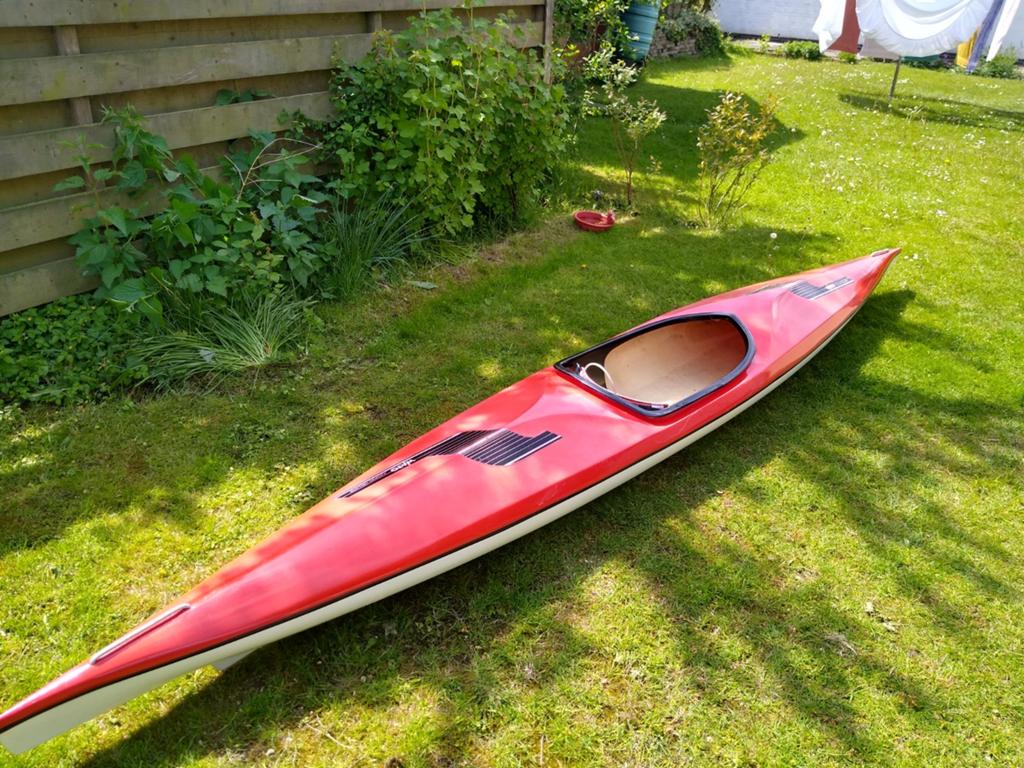 Polyester WATO kajak 430 cm + extra uitrusting, Watersport en Boten, Kajaks, Gebruikt, 1-persoons, Ophalen