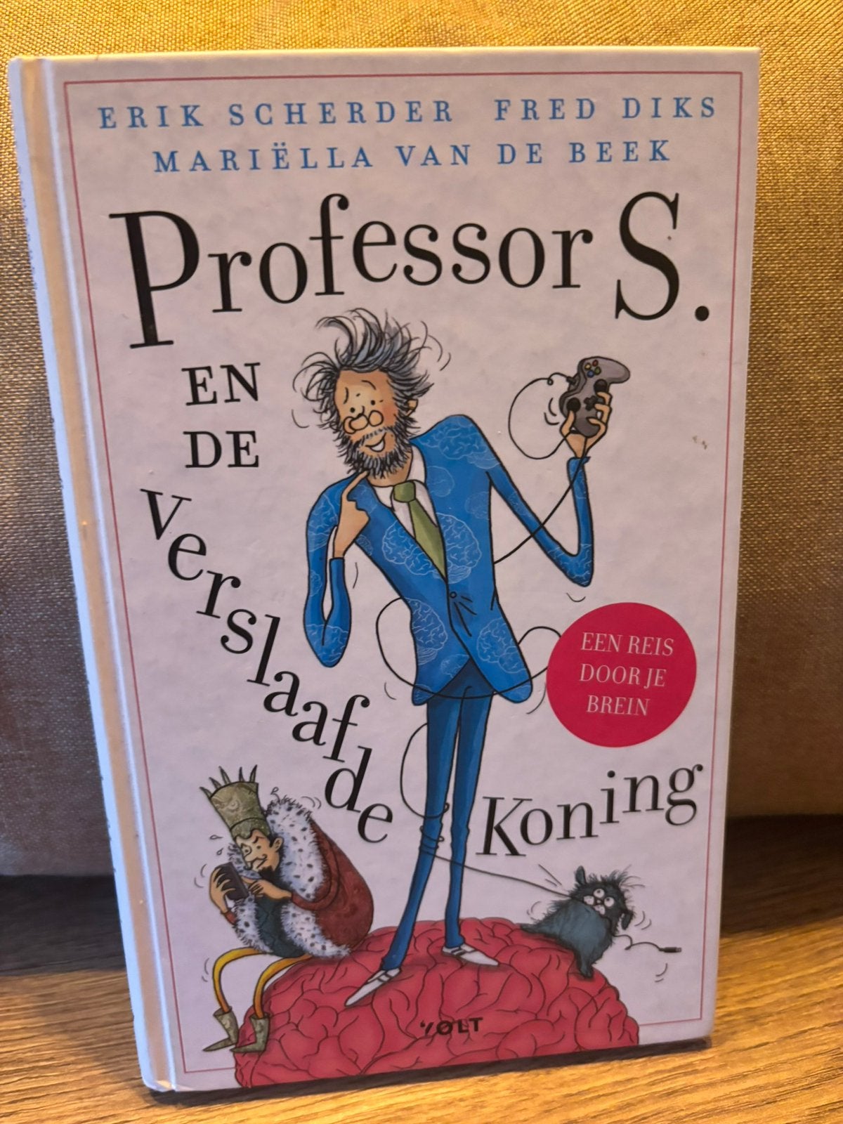 Erik Scherder - Professor S. en de verslaafde koning, Boeken, Ophalen of Verzenden, Gelezen