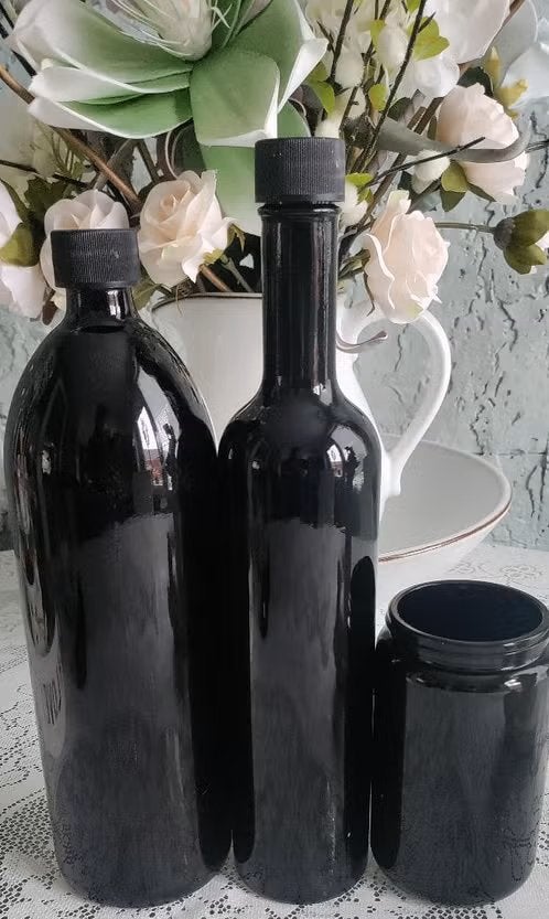 Waterflessen Miron Violetglas, Ophalen of Verzenden, Nieuw, Overige typen