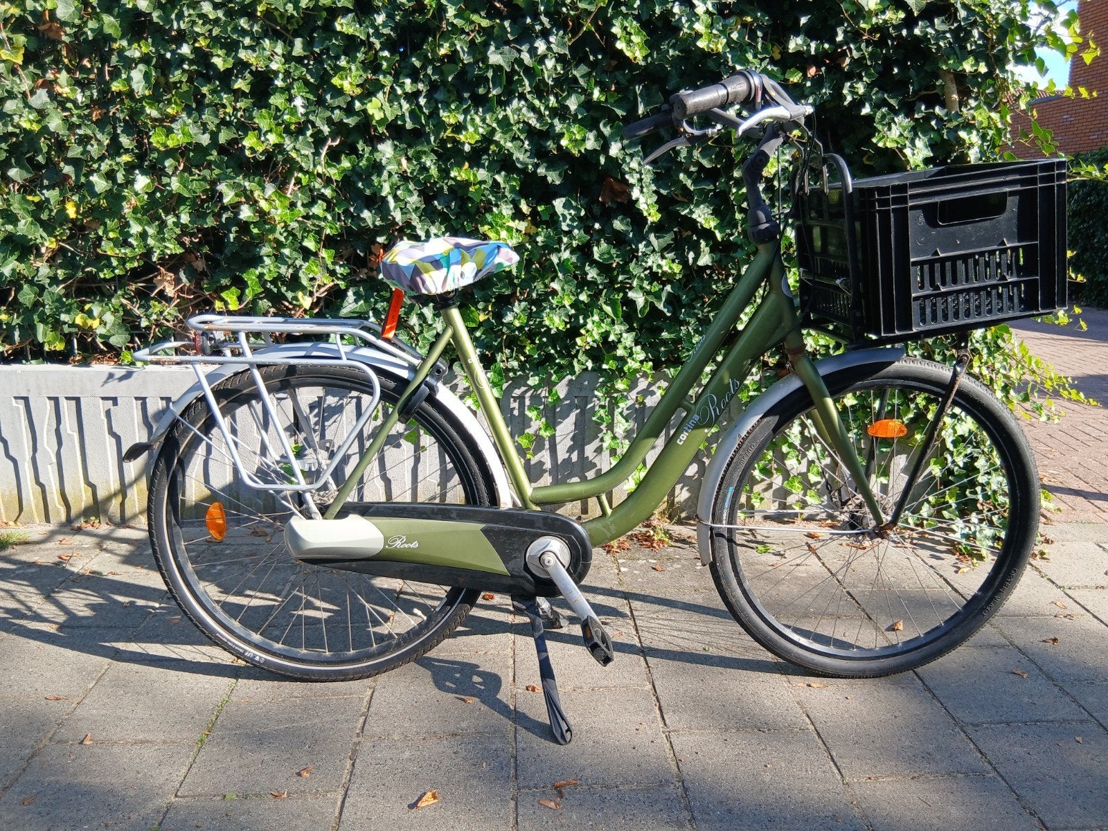Cortina Roots Moederfiets / Transportfiets – 7 versnellingen, Fietsen en Brommers, 55 tot 59 cm, Ophalen, Trommelrem, Cortina