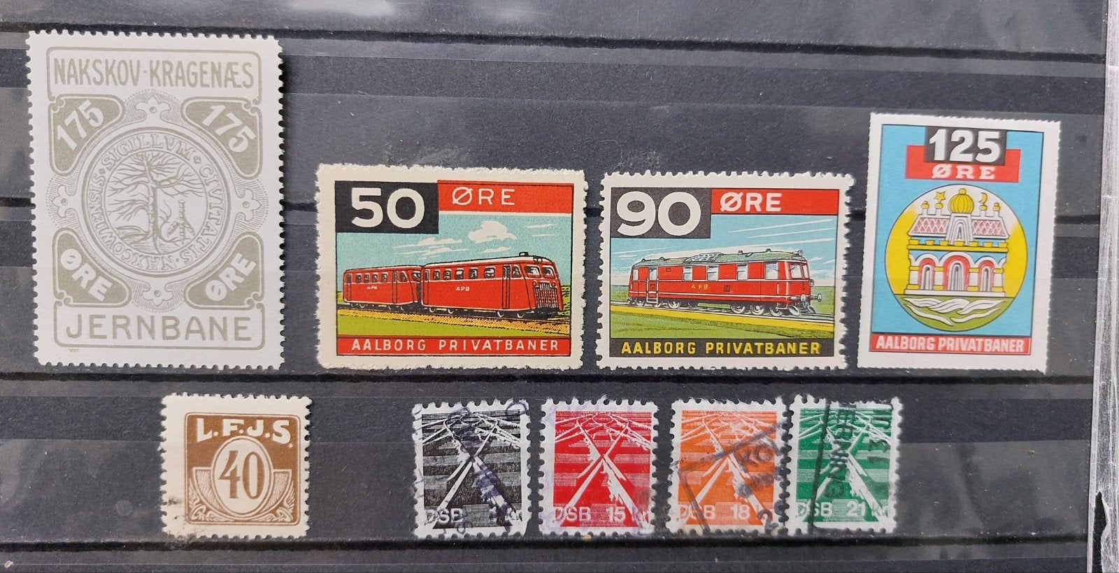 Denemarken Spoorwegzegels - Diverse Uitgiften, Ophalen of Verzenden, Denemarken, Postfris