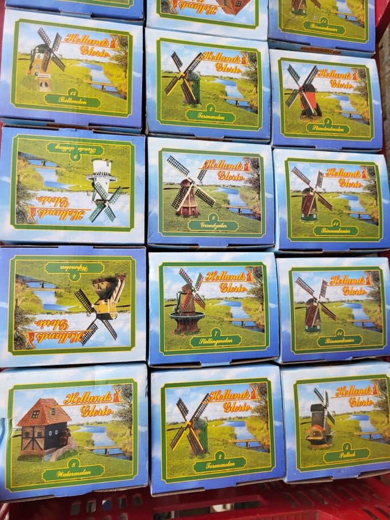 Hollands Glorie Molens - Complete set van 12, Verzamelen, Ophalen of Verzenden, Nieuw