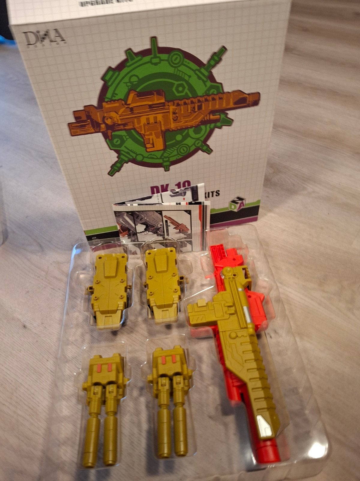 DNA Design DK-19, DK-21, DK-23 Upgrade Kits voor Black Zarak, Verzamelen, G1, Ophalen of Verzenden, Gebruikt