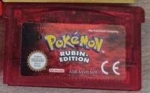 Originele Pokémon Ruby, Spelcomputers en Games, Games | Nintendo Game Boy, Avontuur en Actie, Gebruikt, 1 speler, Ophalen of Verzenden