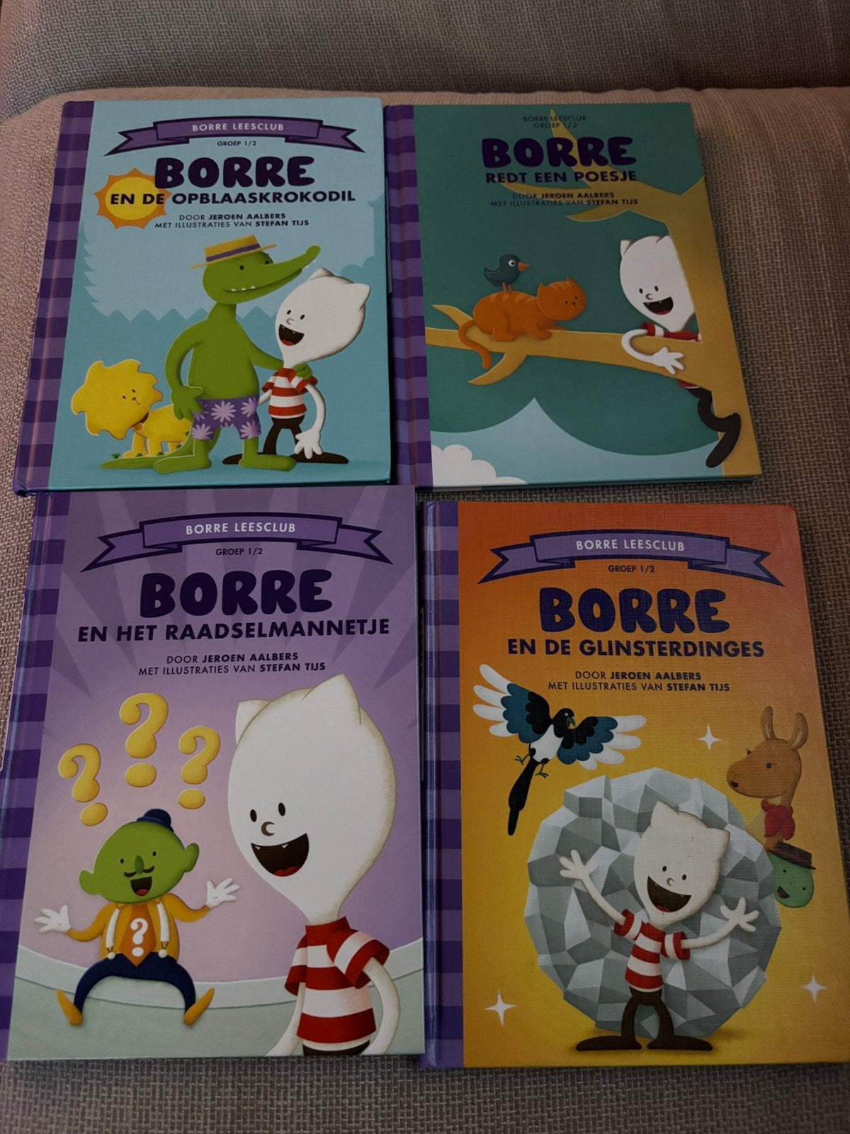 Borre leesclub boekjes, Boeken, Kinderboeken | Kleuters, Ophalen of Verzenden, Gelezen, Fictie algemeen, 4 jaar