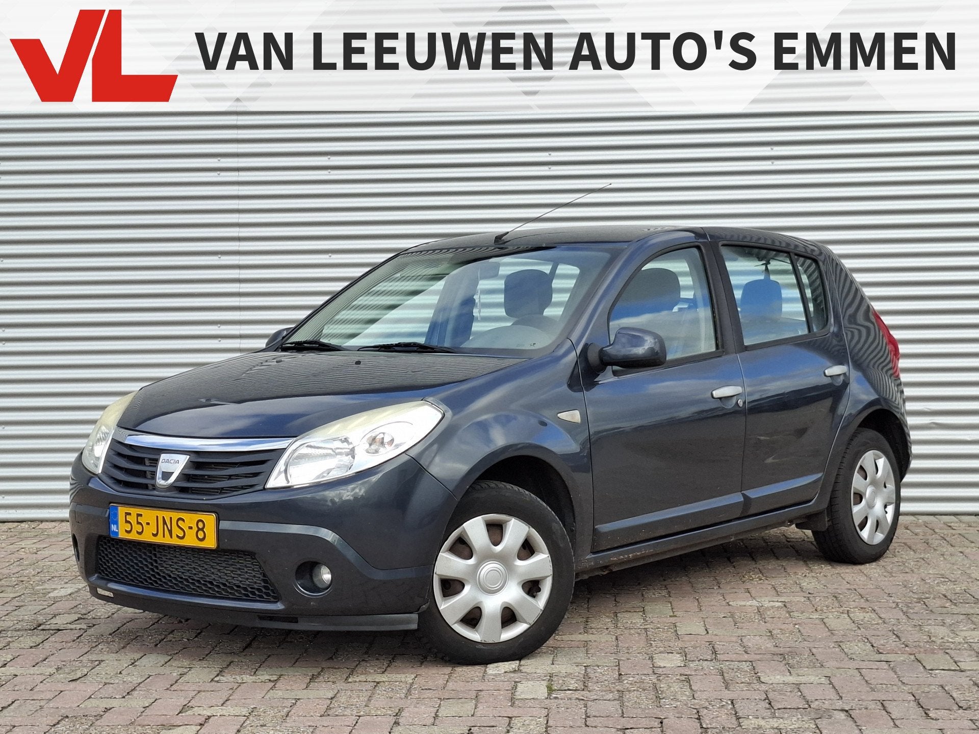Dacia Sandero 1.2 Lauréate | Nieuw Binnen! | Airco | Zuinig, Voorwielaandrijving, Stof, Gebruikt, Met garantie (alle)