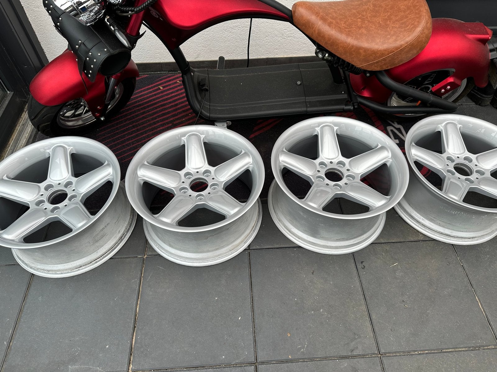 Originele AC Schnitzer velgen 18 inch voor BMW E39/E38, Ophalen, 18 inch, Velg(en), Personenwagen