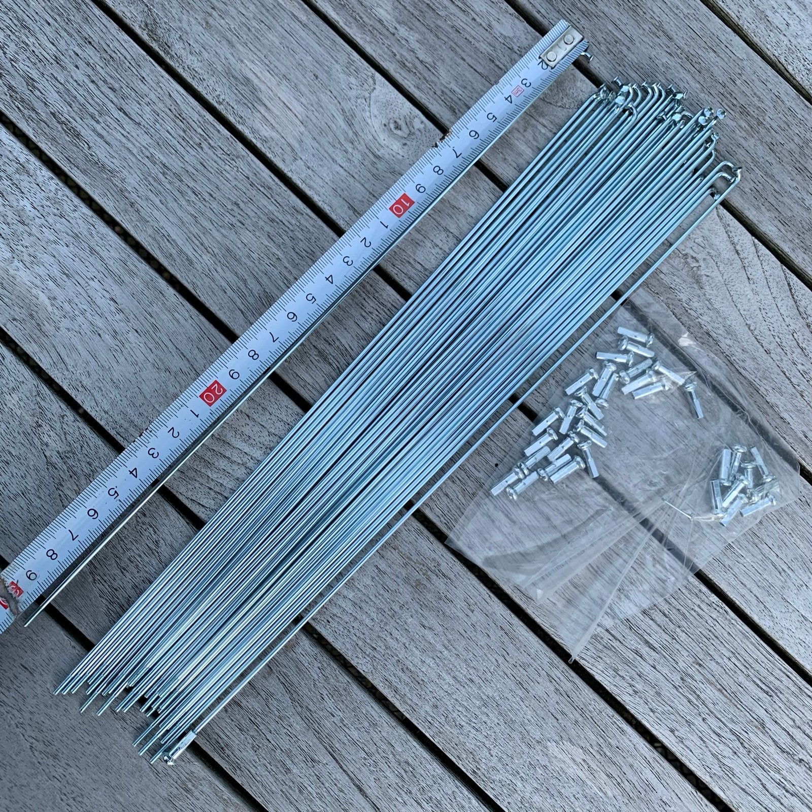 Spaken 305mm met nippels, Ophalen of Verzenden, Elektrische fiets, Wiel, Nieuw