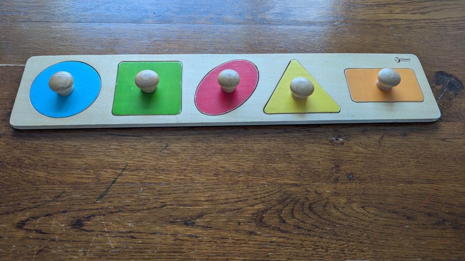 Puzzel, Ophalen, Gebruikt, Van hout, Minder dan 10 stukjes