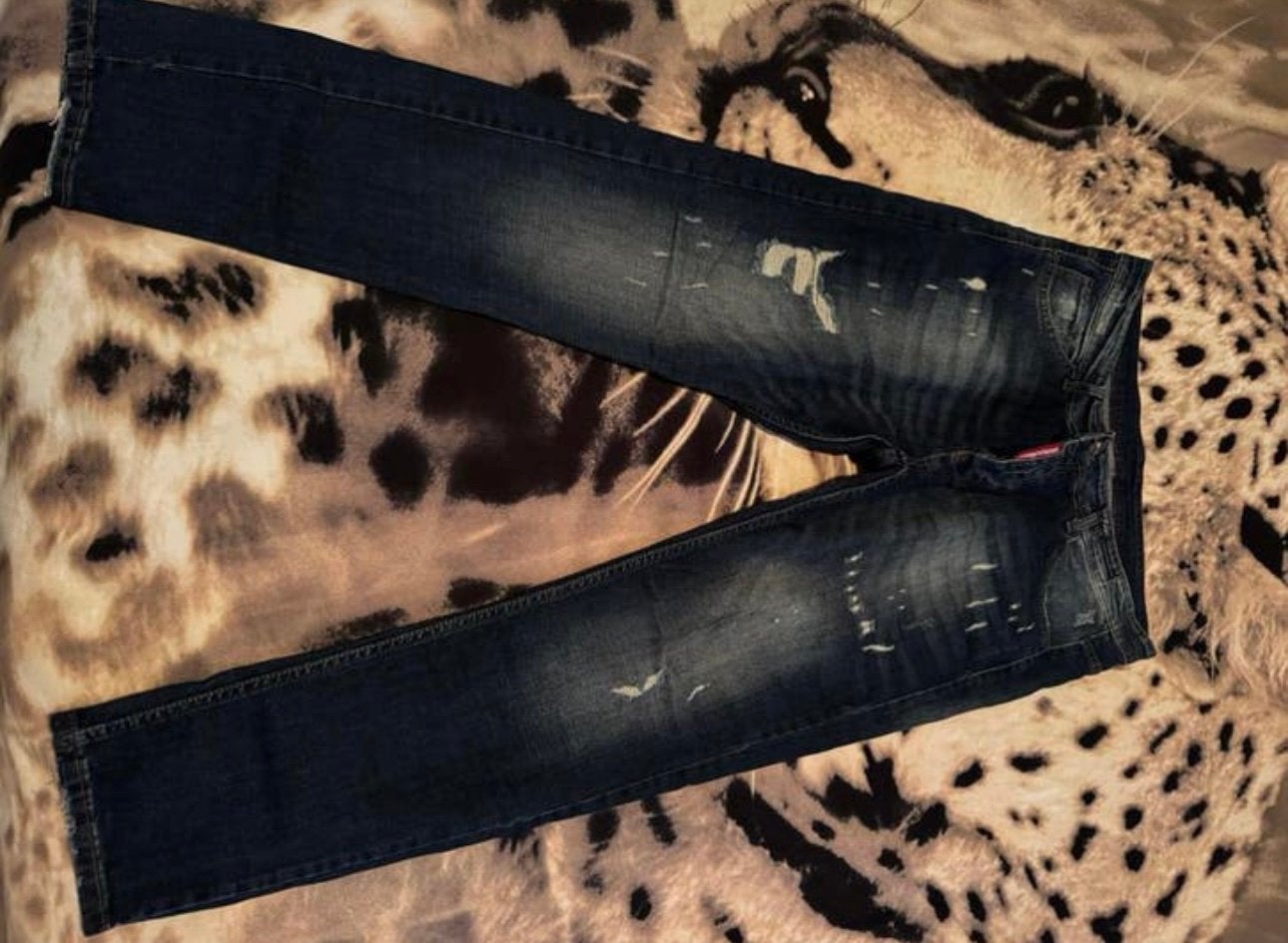 DSQUARED2 Spijkerbroek Jeans, Kleding | Heren, Ophalen of Verzenden, Zo goed als nieuw, Blauw, W36 - W38 (confectie 52/54)