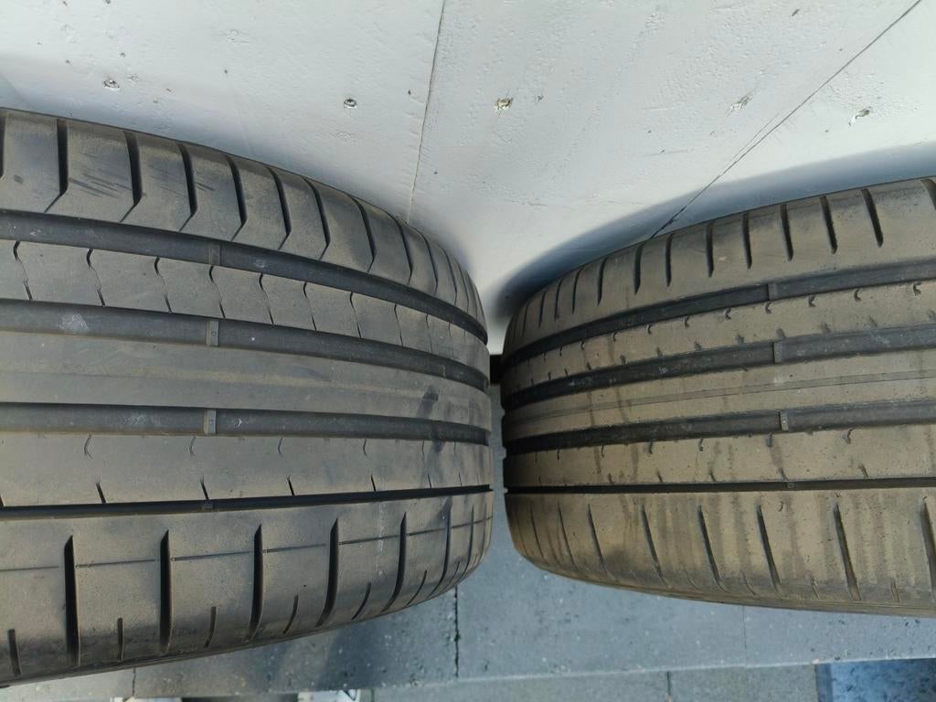 2 PIRELLI P ZERO 255/40 R21 autobanden 4mm profiel, Auto-onderdelen, Banden en Velgen, Ophalen, Gebruikt, 255 mm, 21 inch