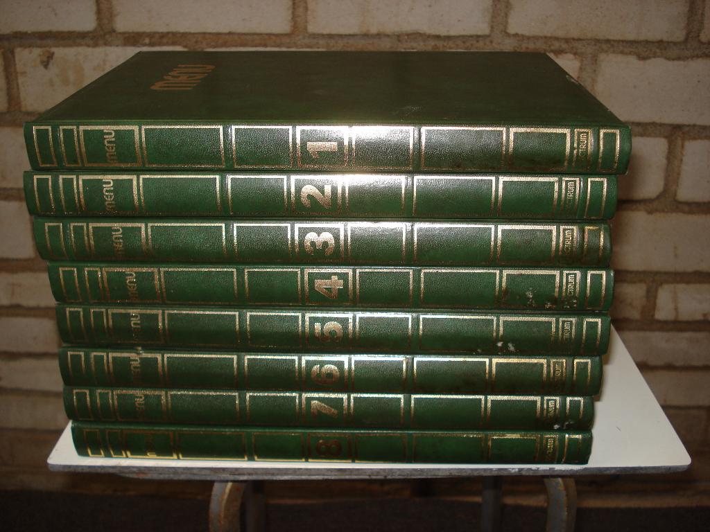 Spectra Recepten Encyclopedie  Kookboeken  8 Delen, Gezond koken, Zo goed als nieuw, Europa, Tapas, Hapjes en Dim Sum