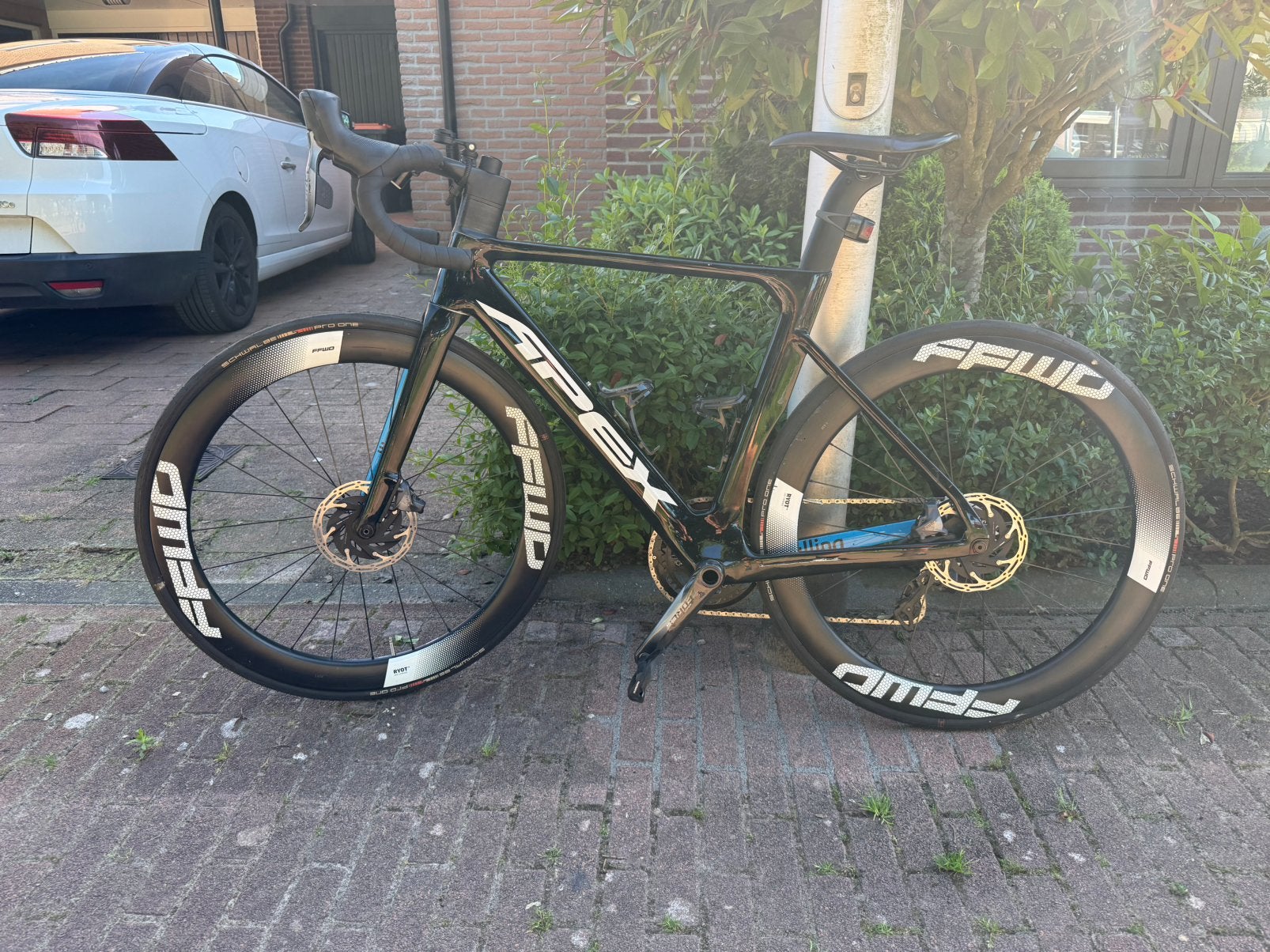 Apex Blackbuck Carbon Disc / Force AXS / 54 / FFWD / PM, 28 inch, Carbon, Heren, Zo goed als nieuw