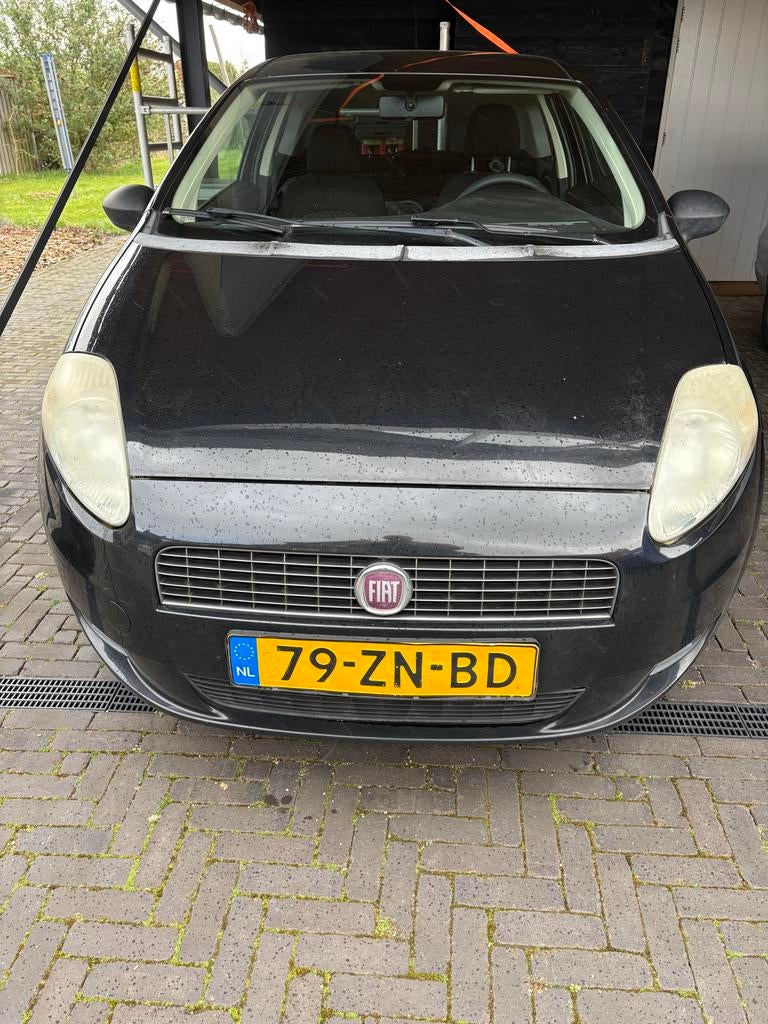 Kan na het weekend opgehaald worden! 500€ Fiat Grande Punto, Auto's, Fiat, 40 €/maand, 1242 cc, 4 cilinders, Zwart