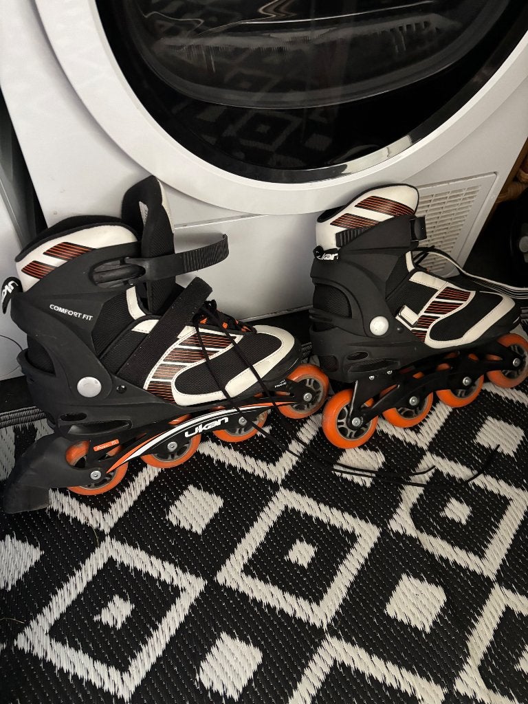 Ukan inline skeelers Maat 44, Verstelbaar, Dames, Zo goed als nieuw, Inline skates 4 wielen