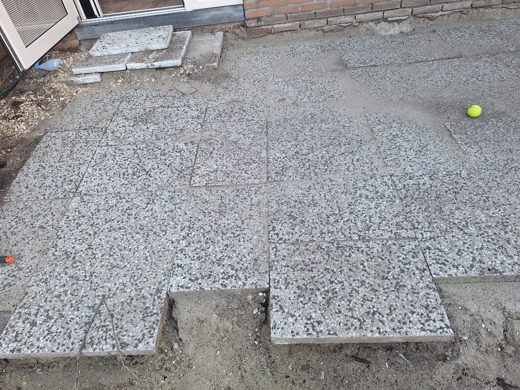 Grindtegels, Ophalen, Gebruikt