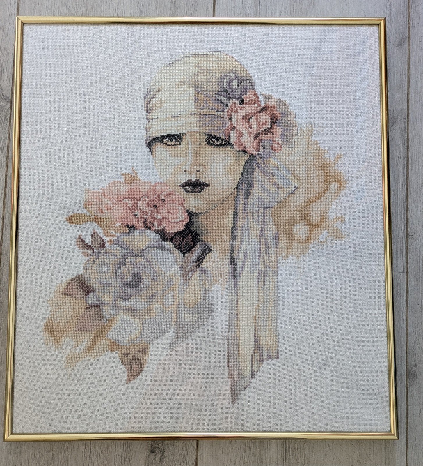 Borduurwerken, Ophalen, Doek, Portret of Personen, Overige technieken