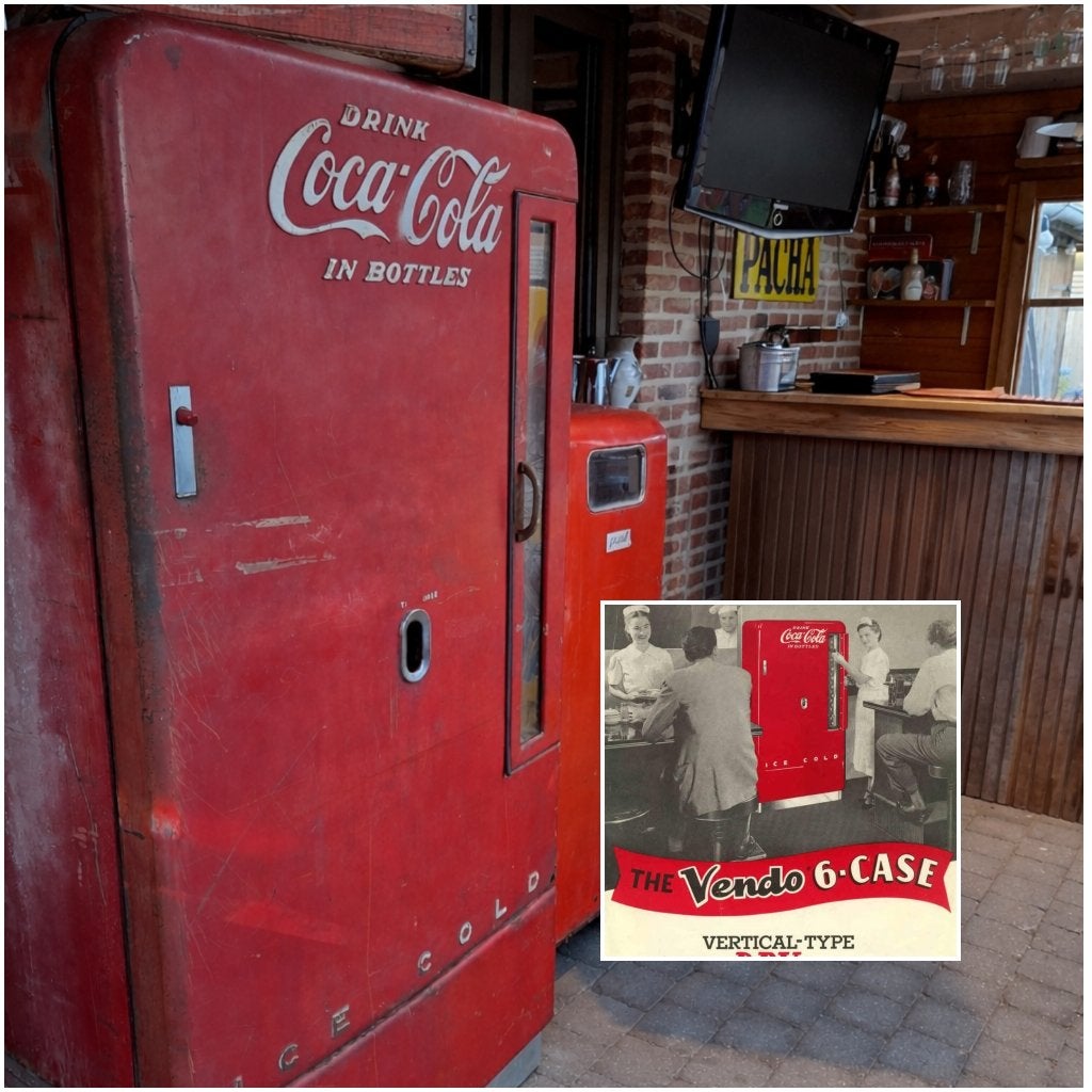 Zeer mooie originele Coca Cola cooler Vendo E110a 1949, Ophalen, Gebruikt
