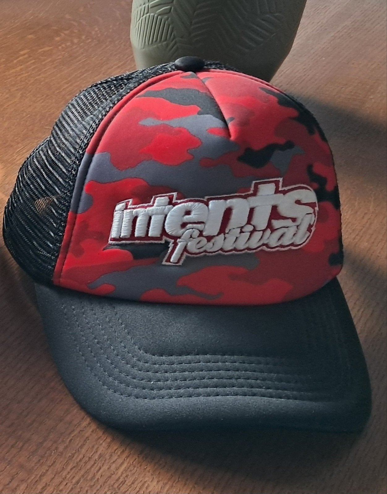 Intents petje cap vlaggen banner Hardstyle Rawstyle, Ophalen of Verzenden, Zo goed als nieuw, One size fits all