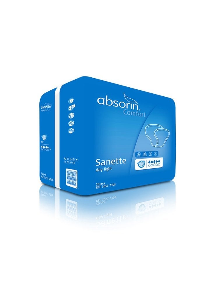 Absorin Sanette Day Light🍀3 Nieuwe Pakken🌿, Diversen, Verpleegmiddelen, Ophalen, Nieuw
