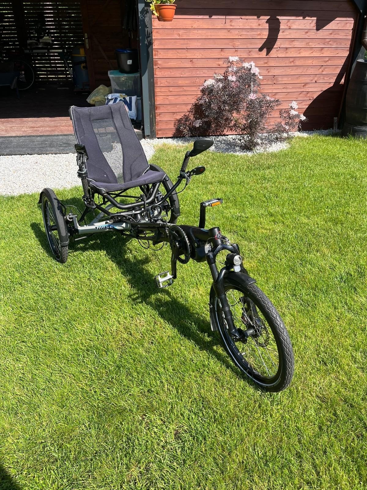 Hase kettwiesel
duurste type van dit model., Fietsen en Brommers, Ophalen, Zo goed als nieuw, Schijfrem