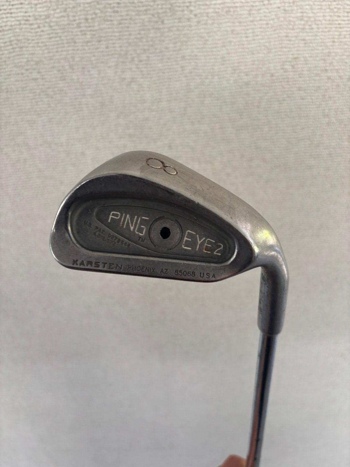 Ping Eye2 Ijzer 8 | Black Dot | Lite Flex, Sport en Fitness, Ping, Zo goed als nieuw, Club, Ping