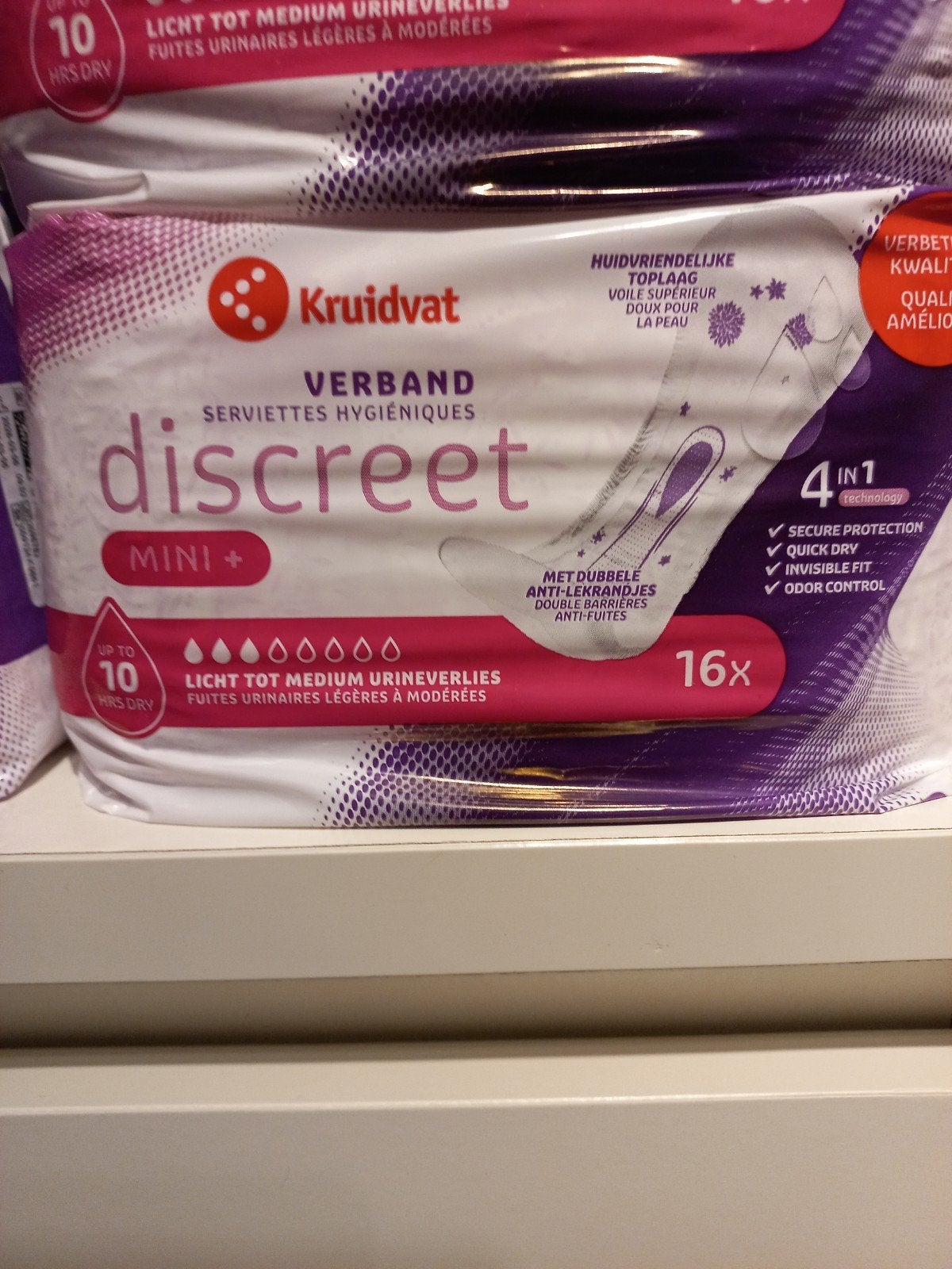 Kruidvat Discreet mini verband., Diversen, Ophalen