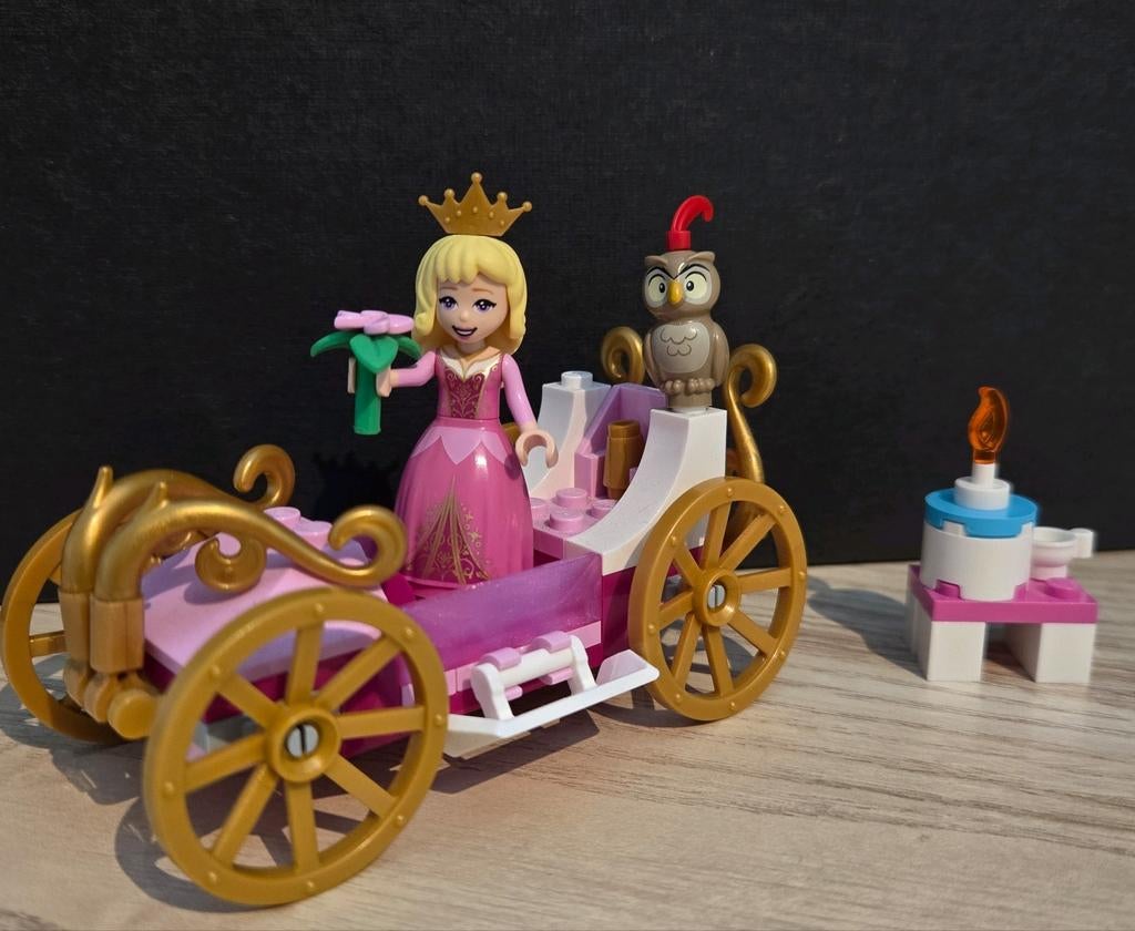 LEGO Disney "Aurora's Koninklijke Koets" - 43173, Compleet, Gebruikt, Lego, Ophalen of Verzenden