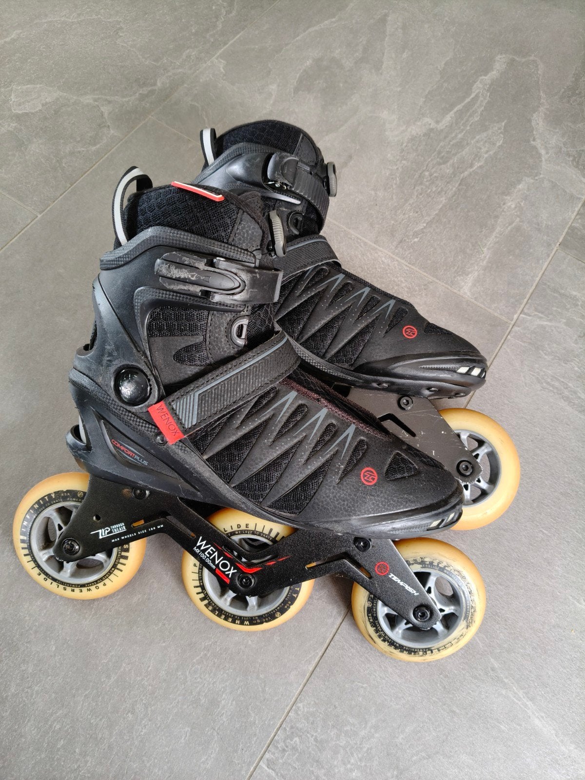 Tempish wenox Top 100 Inline Skates - Maat 40, Gebruikt, Heren, Ophalen of Verzenden, Inline skates 4 wielen