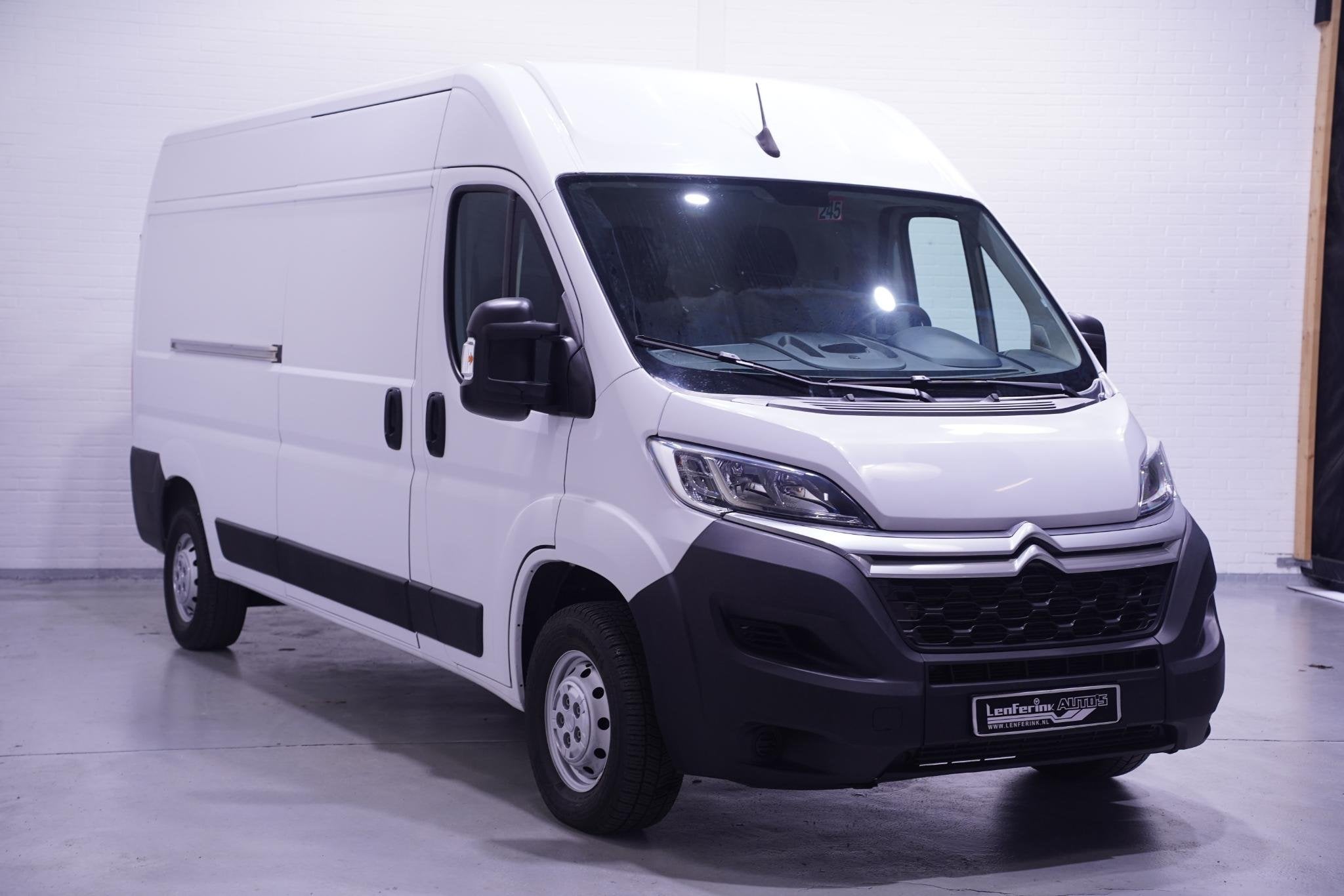 Citroen Jumper 2.2 HDI 140 pk L3H2 Navi, Camera Airco, Cruis, Auto's, Voorwielaandrijving, Stof, Gebruikt, 4 cilinders