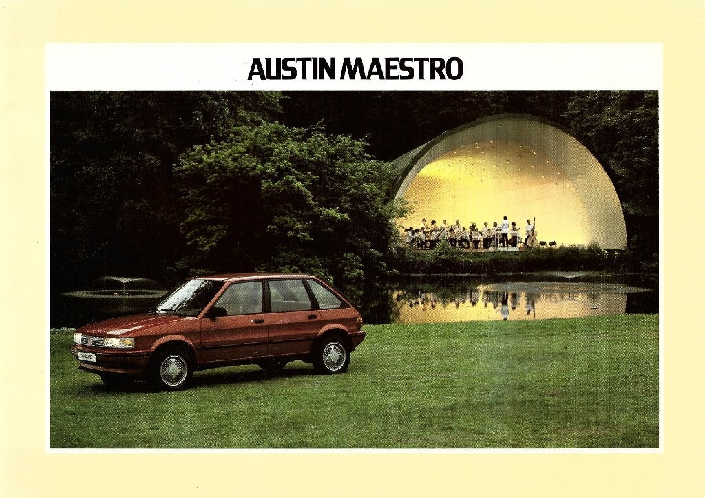 Folder Austin Maestro 1984, Ophalen of Verzenden, Gelezen, Overige merken