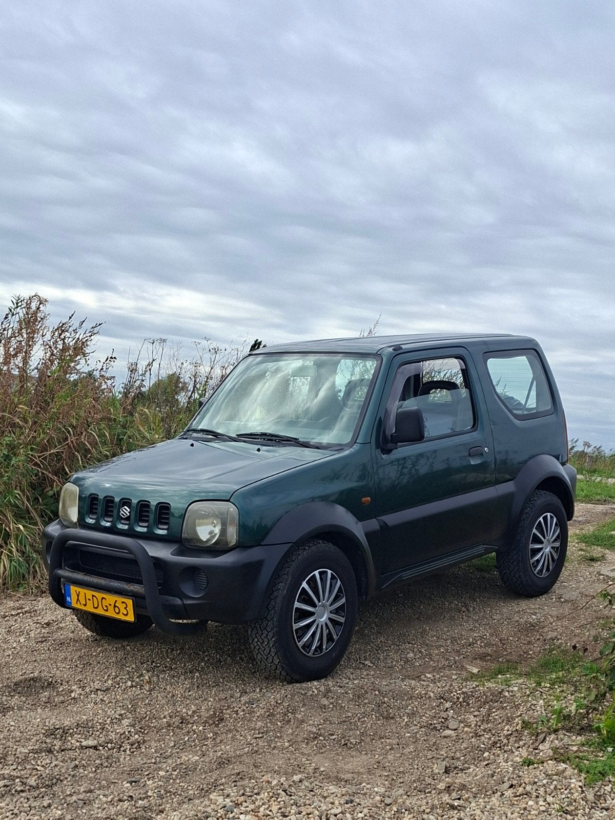 Suzuki Jimny 1.3 JX 4WD 1998          Groen nieuwe APK, 4 cilinders, 4 stoelen, Origineel Nederlands, Handgeschakeld