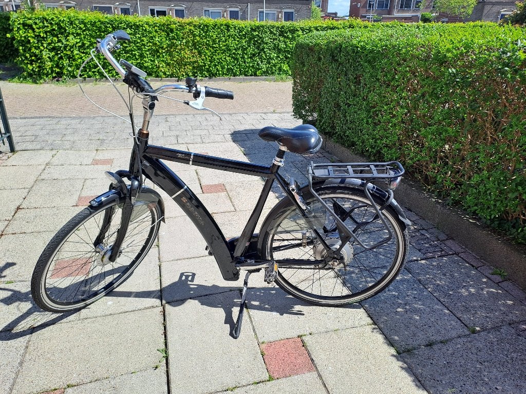 zwarte heren fiets sparta line, Ophalen, Gebruikt, Sparta