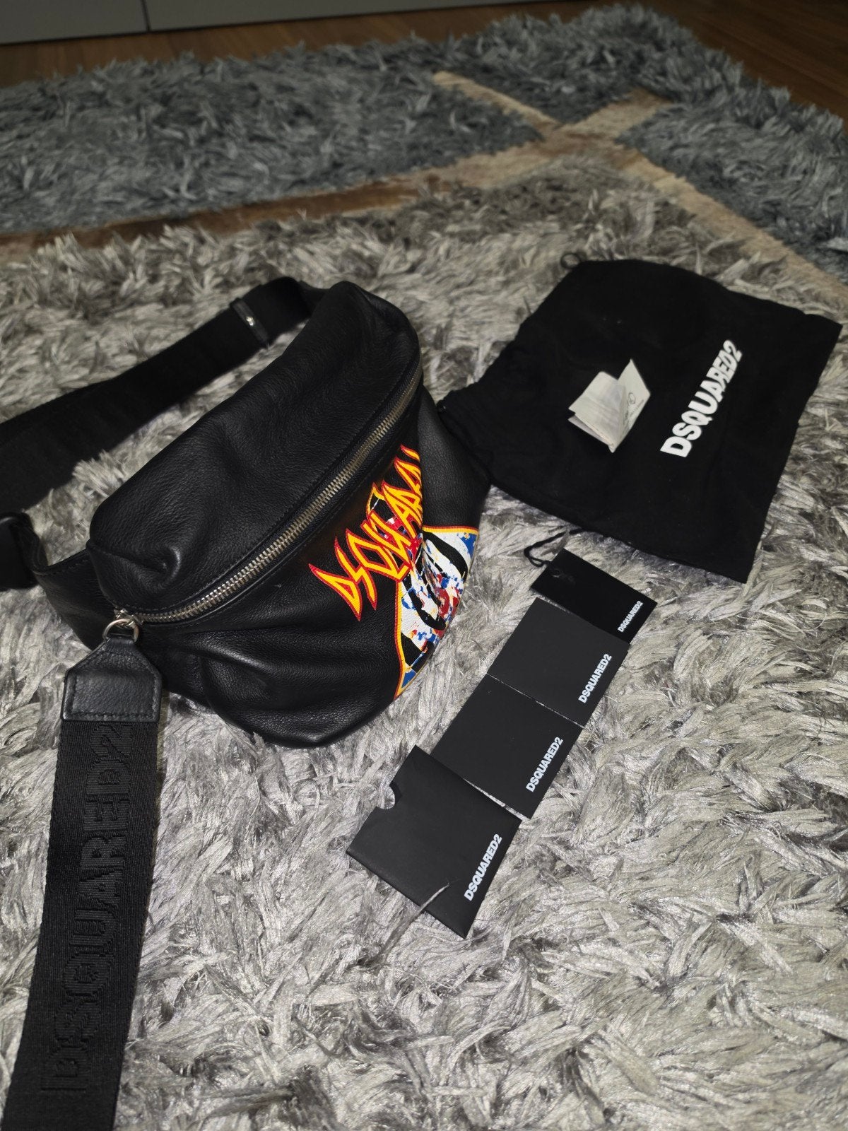 DSQUARED2 & Def Leppard Collab Heuptas - Zeldzaam!, Ophalen