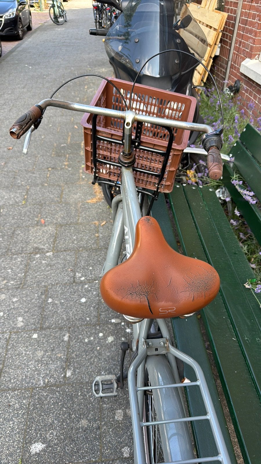 Alfa 28inch jongensfiets, Terugtraprem, Gebruikt, Versnellingen, 49 tot 53 cm