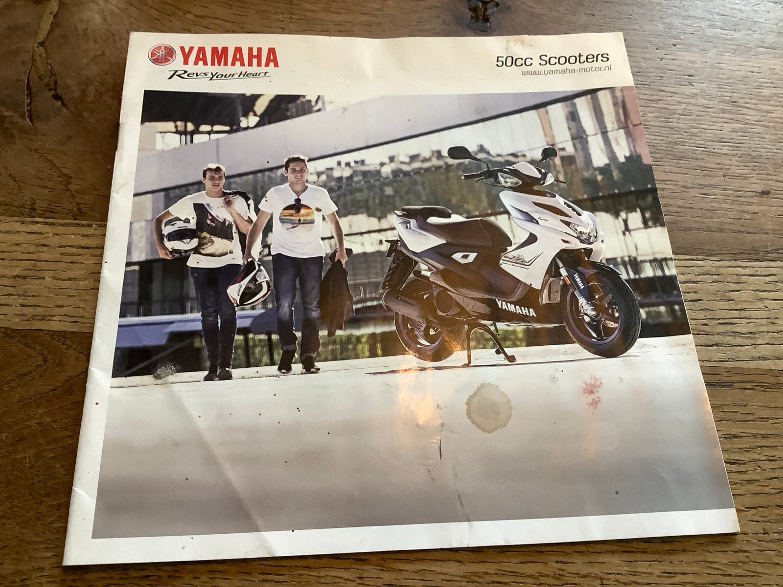 Yamaha 50cc Scooters Brochure - Aerox & Neo's Modellen. (13), Verzenden