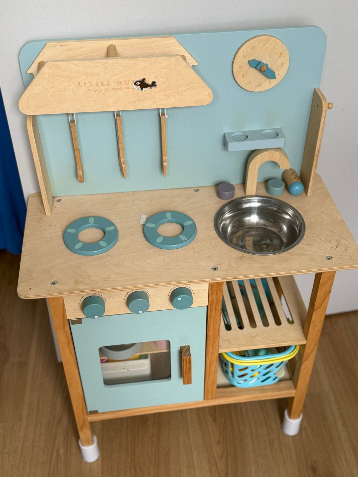 Little Dutch Houten Speelkeuken, Kinderen en Baby's, Speelgoed | Speelkeukens, Ophalen, Zo goed als nieuw, Hout, Speelkeuken